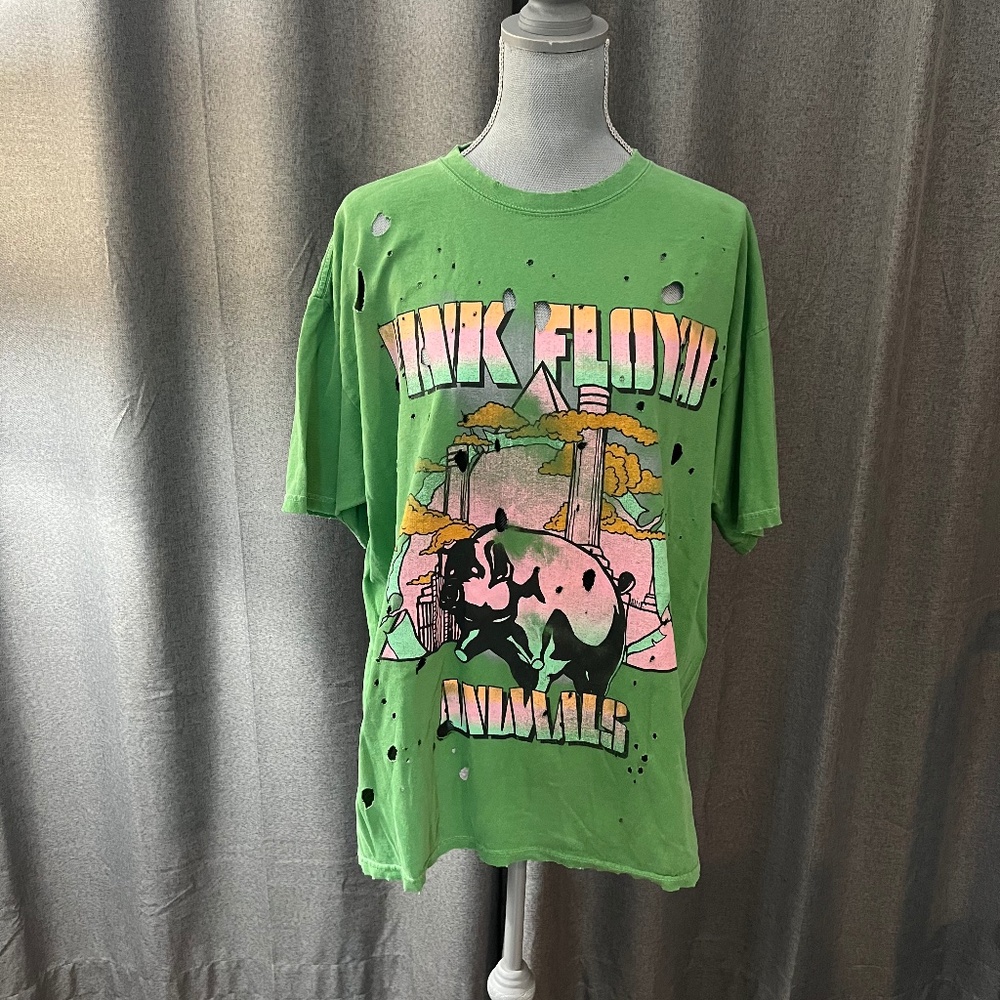 Pink Floyd Animals Distressed Shirt